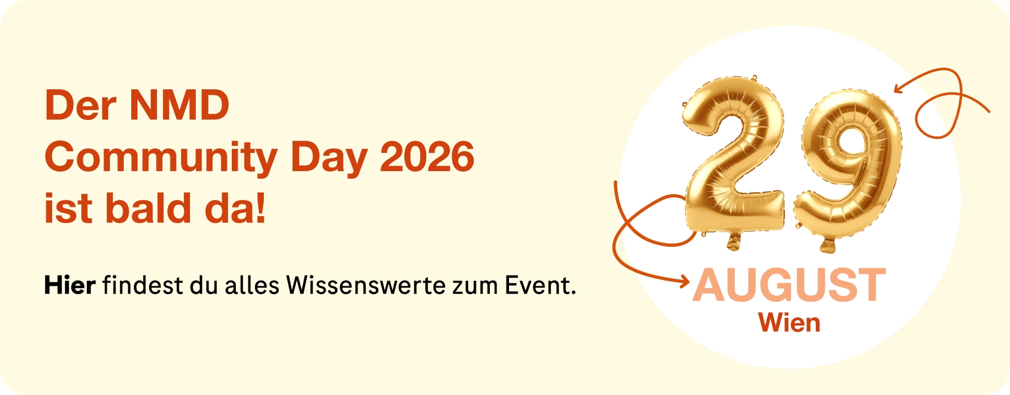 NMD Community Day 2026 Teaser mit Link