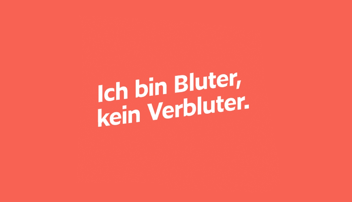 Ich bin Bluter, kein Verbluter.