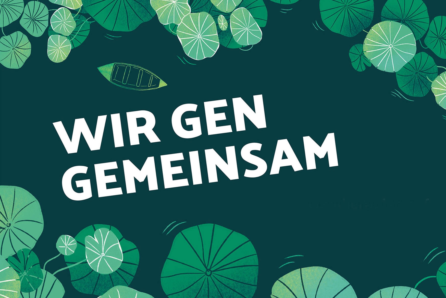 Kampagnenvisual Wir gen gemeinsam