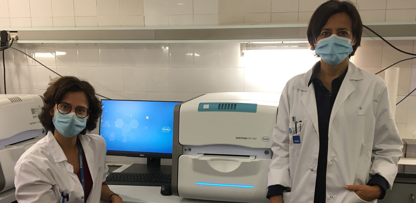 VENTANA DP 200 slide scanner at Hospital del Mar