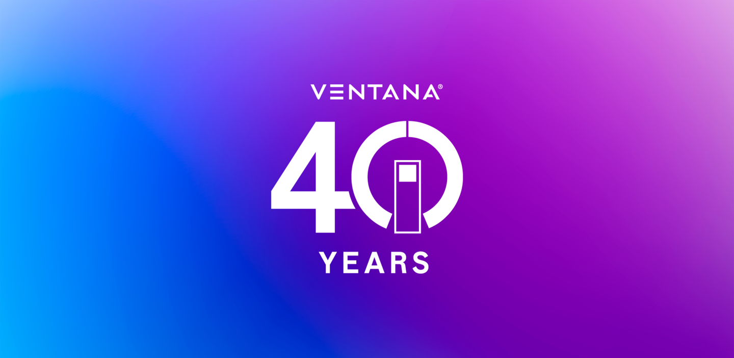 ventana 40 years logo