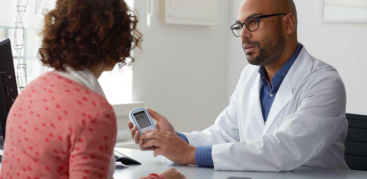 Patient talking to Doctor