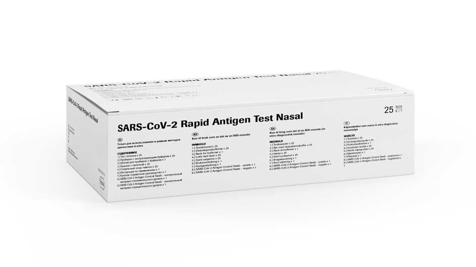 meSoigner - Roche Diagnostics Sars-cov-2 Rapid Antigen Test _ Test  Antigénique Covid Kit/25 Sachets