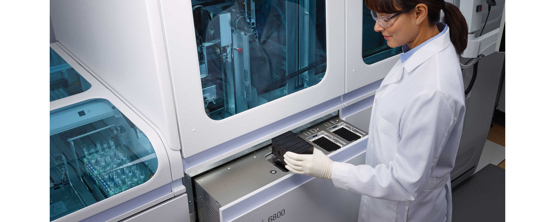 test assays inside a cobas® 6800 System