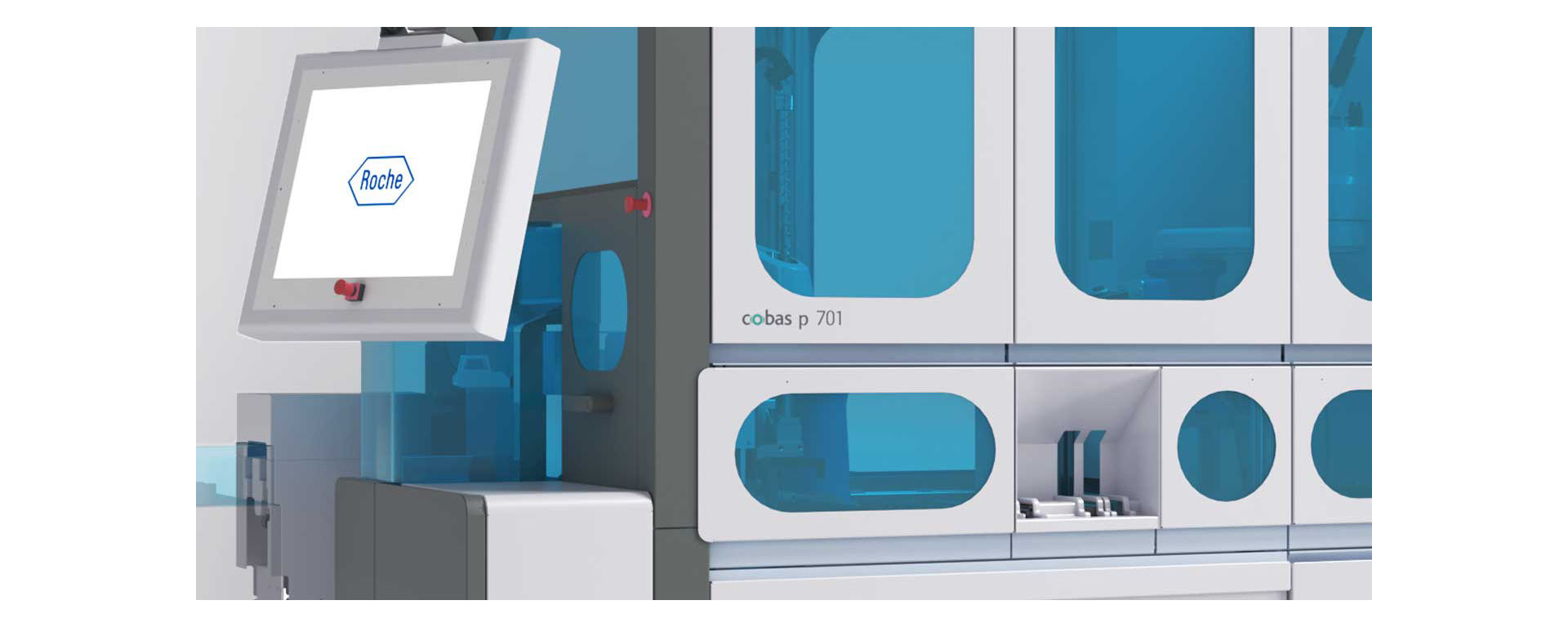 cobas p 501 und cobas p 701 post-analytical units