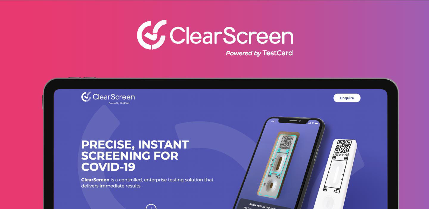 Clearscreen test reader
