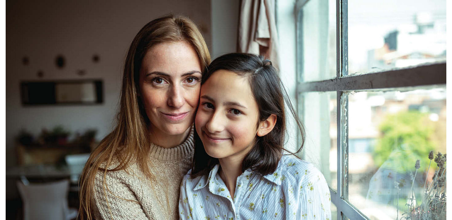 Mother and daughter