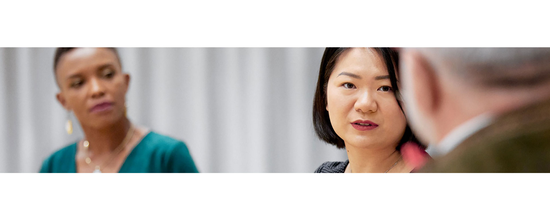two women having a discussion