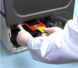 Figure 4: Exchange of the LightCycler® 480 Block Cycler unit and cover