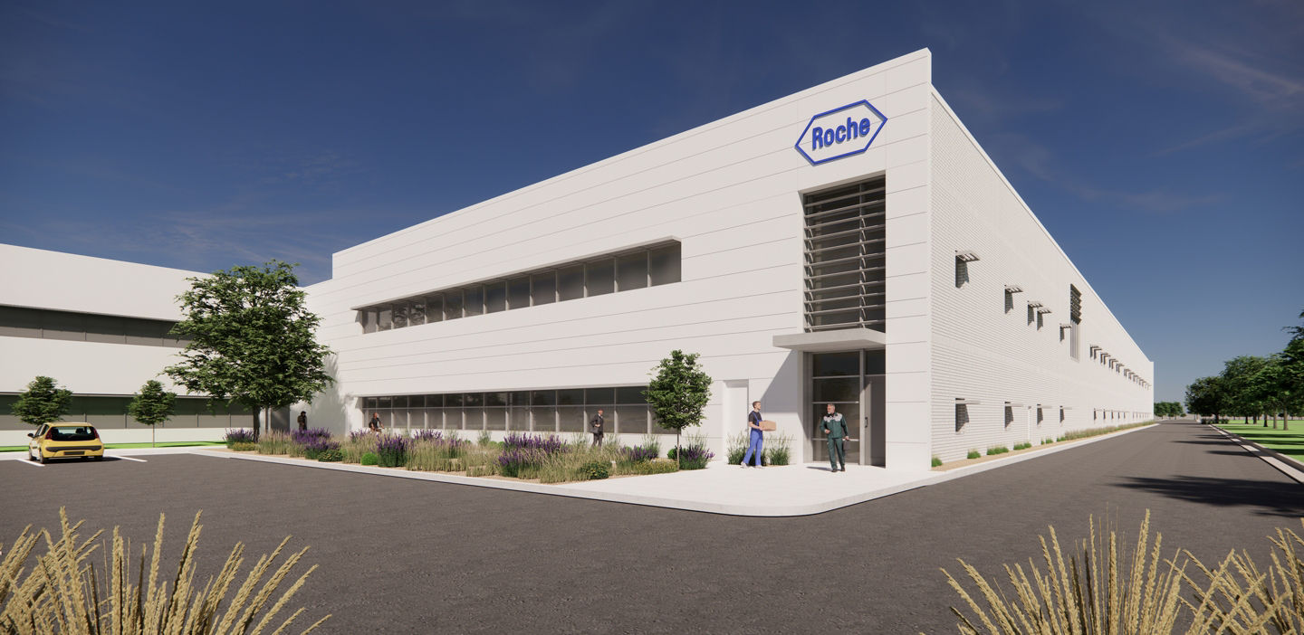 architecture renderings of the new facade and expnasion