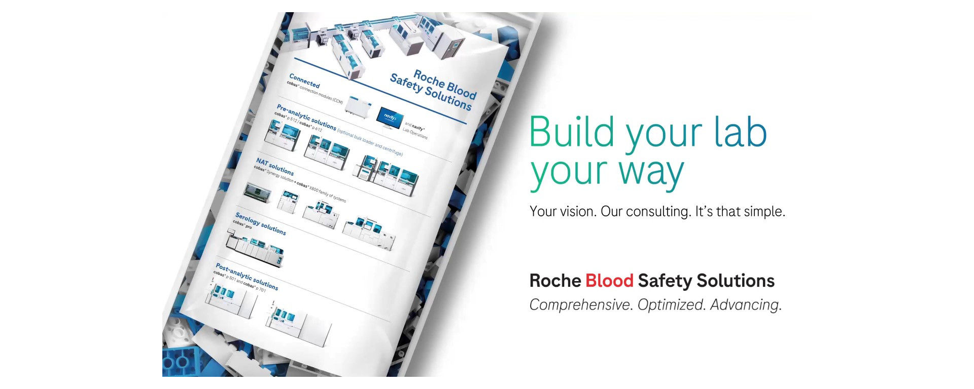 Costruisci il tuo laboratorio secondo le tue esigenze con Roche Blood Safety Solutions