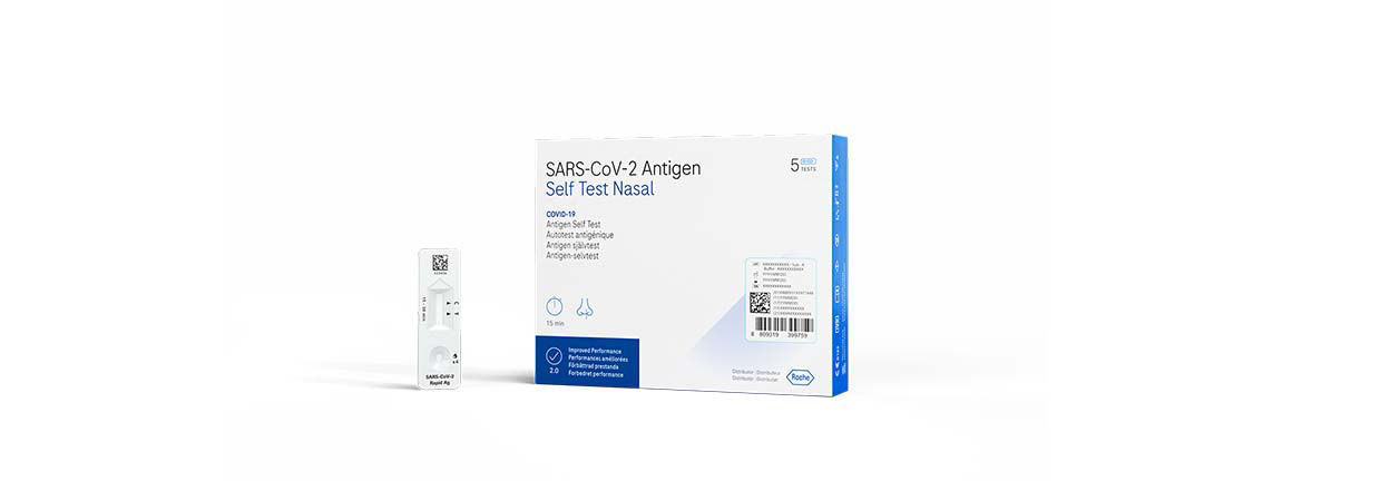 Roche  Le test d'antigène rapide SARS-CoV-2 de Roche autorisé grâce à  l'arrêté d'urgence de Santé Canada